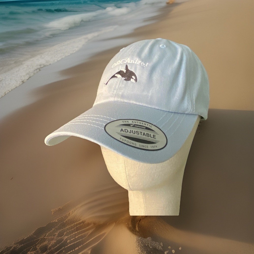 ORCAnize! Baseball hat By The classic Yupoong unisex adjustable Nautical
